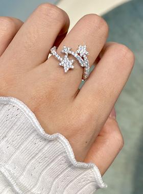 迪丽热巴何方hefang闪闪流星戒指