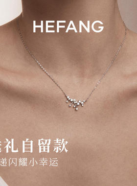 何方HEFANG小星云锁骨链项链