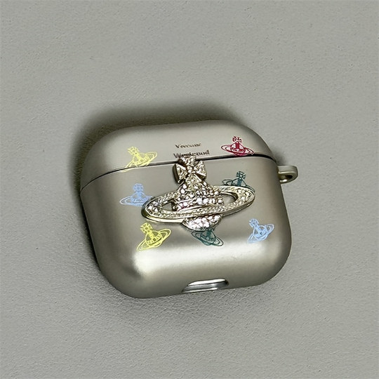 Suitable for Airpods Silver Queen Mother Headphone Case