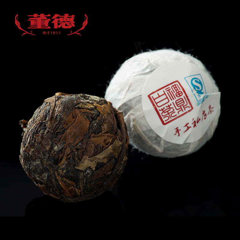 国家地理标志产品，董德 福鼎白茶2017年寿眉春茶龙珠 250g（约50颗）