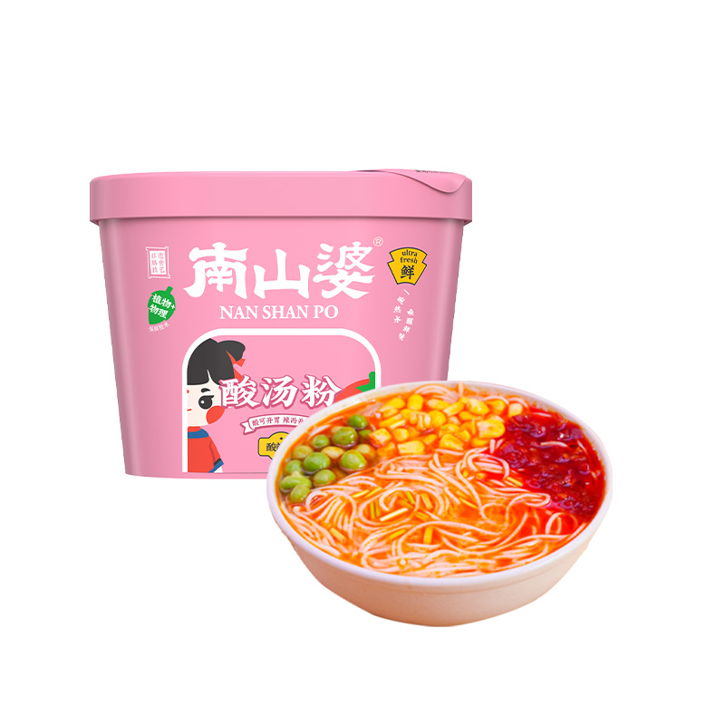 【蜂狂粉丝节】【7天预售】南山婆西红柿酸汤粉方便速食破价一次_粮油调味_速食_干货_烘焙