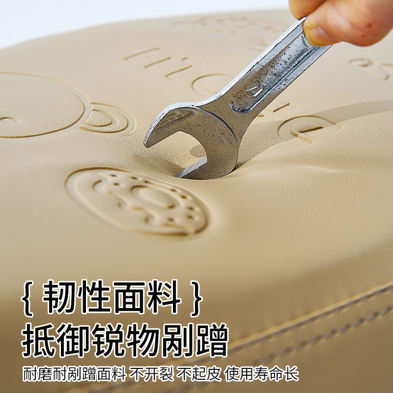 电动车座套防水防晒防滑加厚皮革大电瓶车坐垫套雅迪爱玛台铃通用,淘宝优惠券,粉丝福利购,淘宝优惠卷