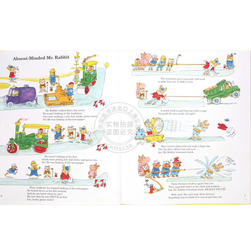 斯凯瑞:很棒的故事集 英文原版 Richard Scarry's Funniest Storybook Ever! 绘本 儿童故事读物