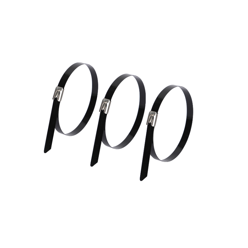 黑色涂喷塑工业使用长款金属不锈钢扎带304电线自锁式卡扣捆绑带,淘宝优惠券,粉丝福利购,淘宝优惠卷