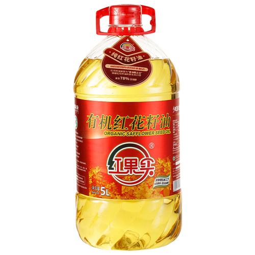 新疆红果实有机红花籽油5升物理压榨一级有机健康食用植物油 - 图3