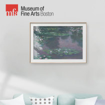 MFA Boston Fine Arts Museum Monet scenery decoration painting Xuanguan Living room Oil Painting Light Extravagant New Wedding Gifts