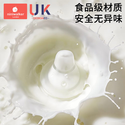 适配贝亲奶瓶配件宽口径把手柄奶嘴鸭嘴学饮直饮原装吸管重力球 - 图3