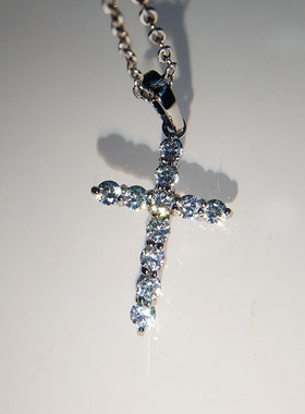 纯银十字架项链不过敏