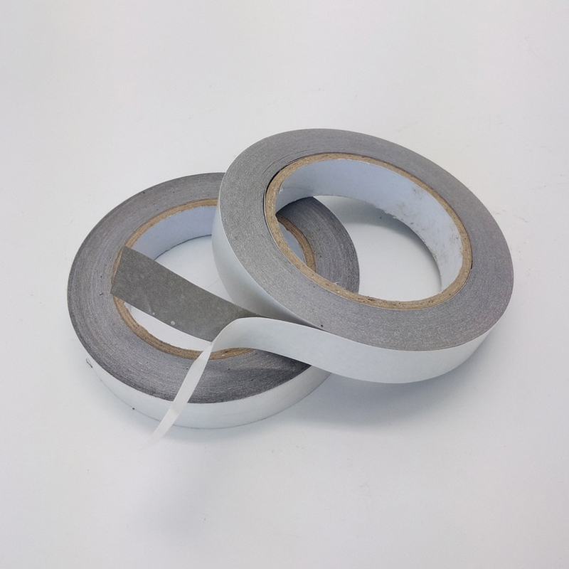 单面双面带胶双面导电抗干扰屏蔽手机信号隔离电磁波触屏两面导电遥控器按键修复单面胶粘贴平纹导电胶布定制 - 图3