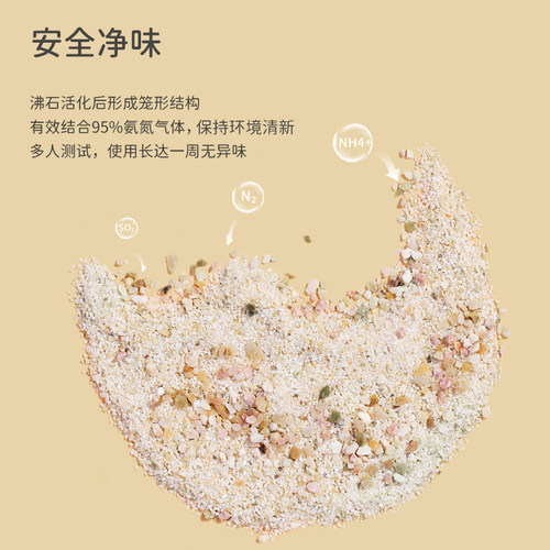 它适仓鼠尿砂沸石尿沙金丝熊专用厕所沙细沙洗澡浴沙除臭垫料用品 - 图0