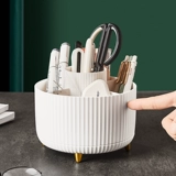 Вместительный и большой держатель для ручек, настольные канцтовары, коробка для хранения для мальчиков и девочек, детская кисть, легкий роскошный стиль