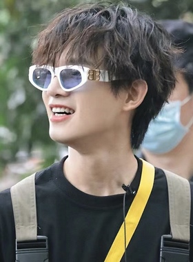 巴黎BB0095S白敬亭同款男女太阳镜新品个性造型进口板材素颜推荐