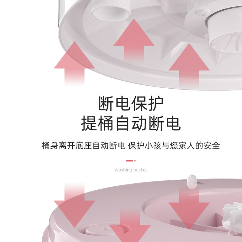 长虹洁立方宝宝小型家用甩干洗衣机 长虹洁立方博骏通洗衣机