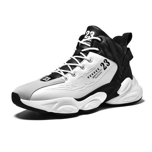春季内增高男鞋10cm高帮户外休闲运动鞋男士增高鞋8cm气垫跑步鞋 - 图0