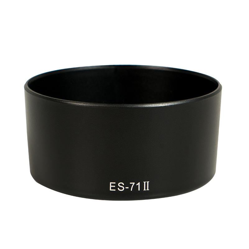 耐影ES-71II遮光罩适用于佳能EF 50mm F1.4 USM 镜头遮光罩72MM配件 - 图3