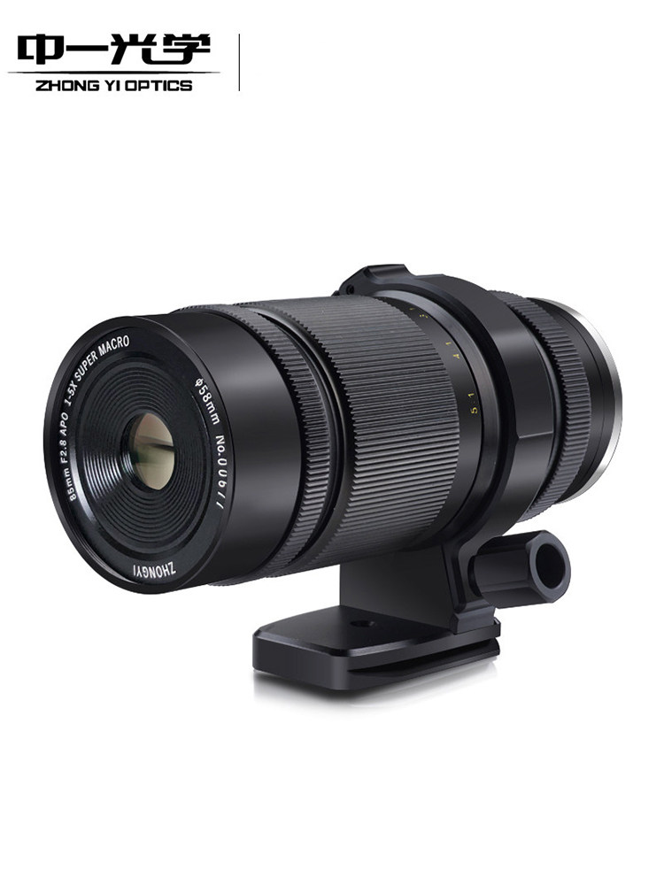 中一光学85mm f2.8微距佳能索尼镜头 耐影单反镜头