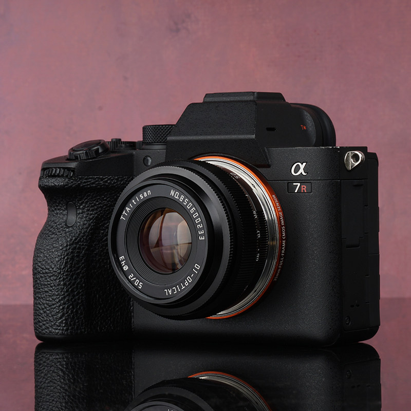 铭匠光学50mm f2索尼佳能富士镜头 耐影单反镜头