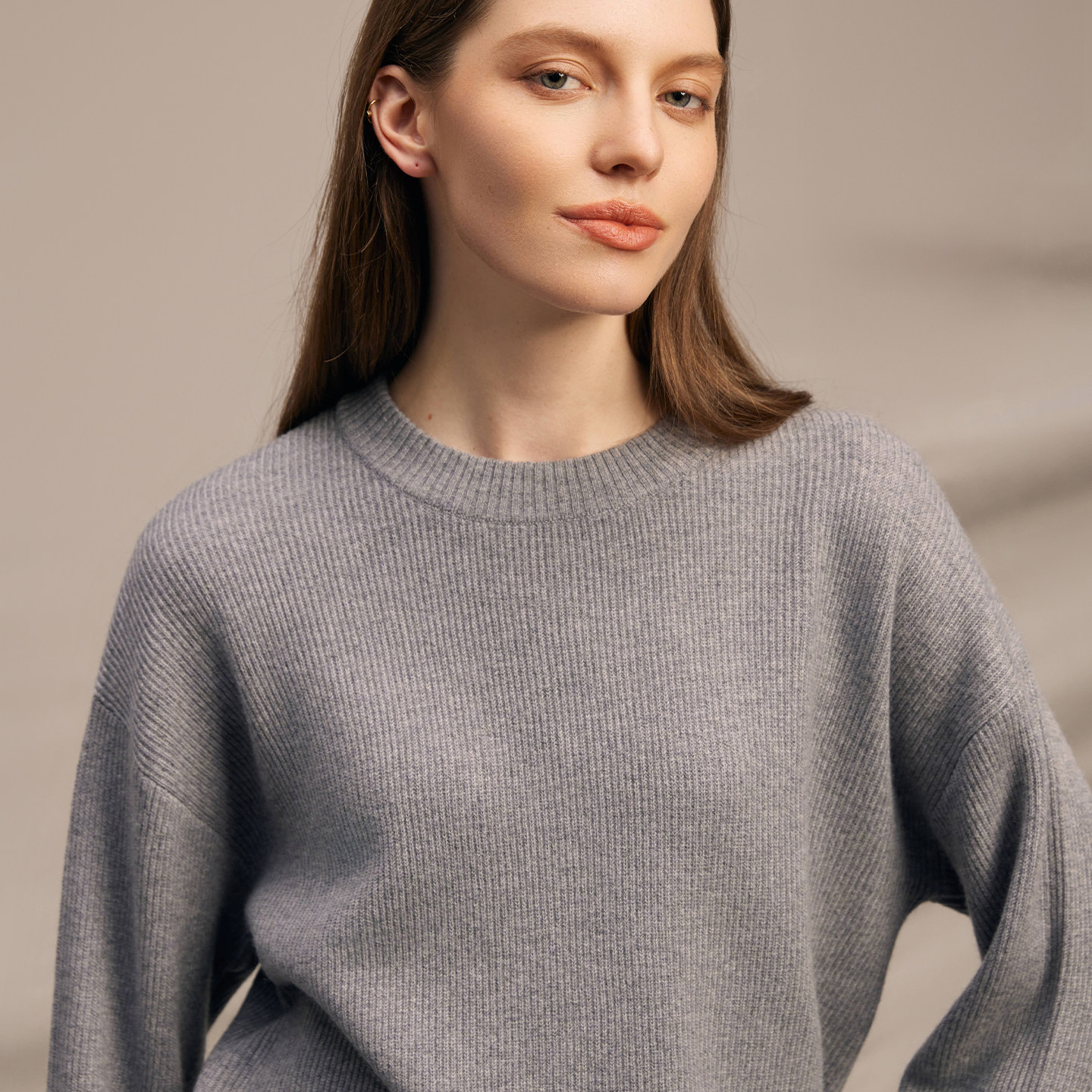 【专柜同款】鹿王纯山羊绒衫女士100多色新款圆领保暖针织套头衫,淘宝优惠券,粉丝福利购,淘宝优惠卷