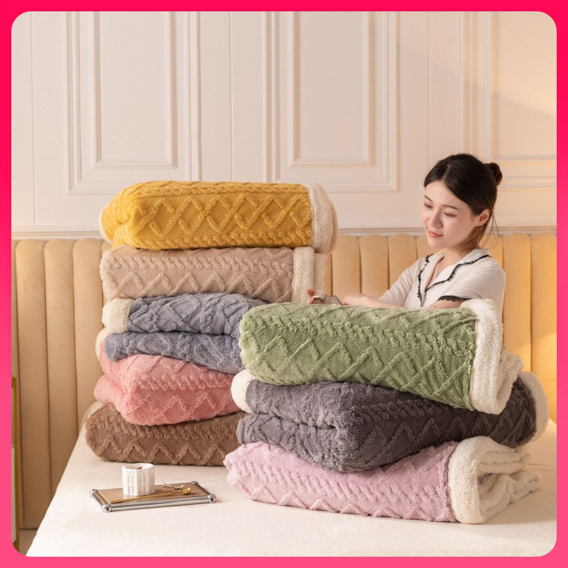 ⇛毛毯被冬季加厚保暖双面绒塔芙绒羊羔绒毛毯被单人被被套被罩午,淘宝优惠券,粉丝福利购,淘宝优惠卷