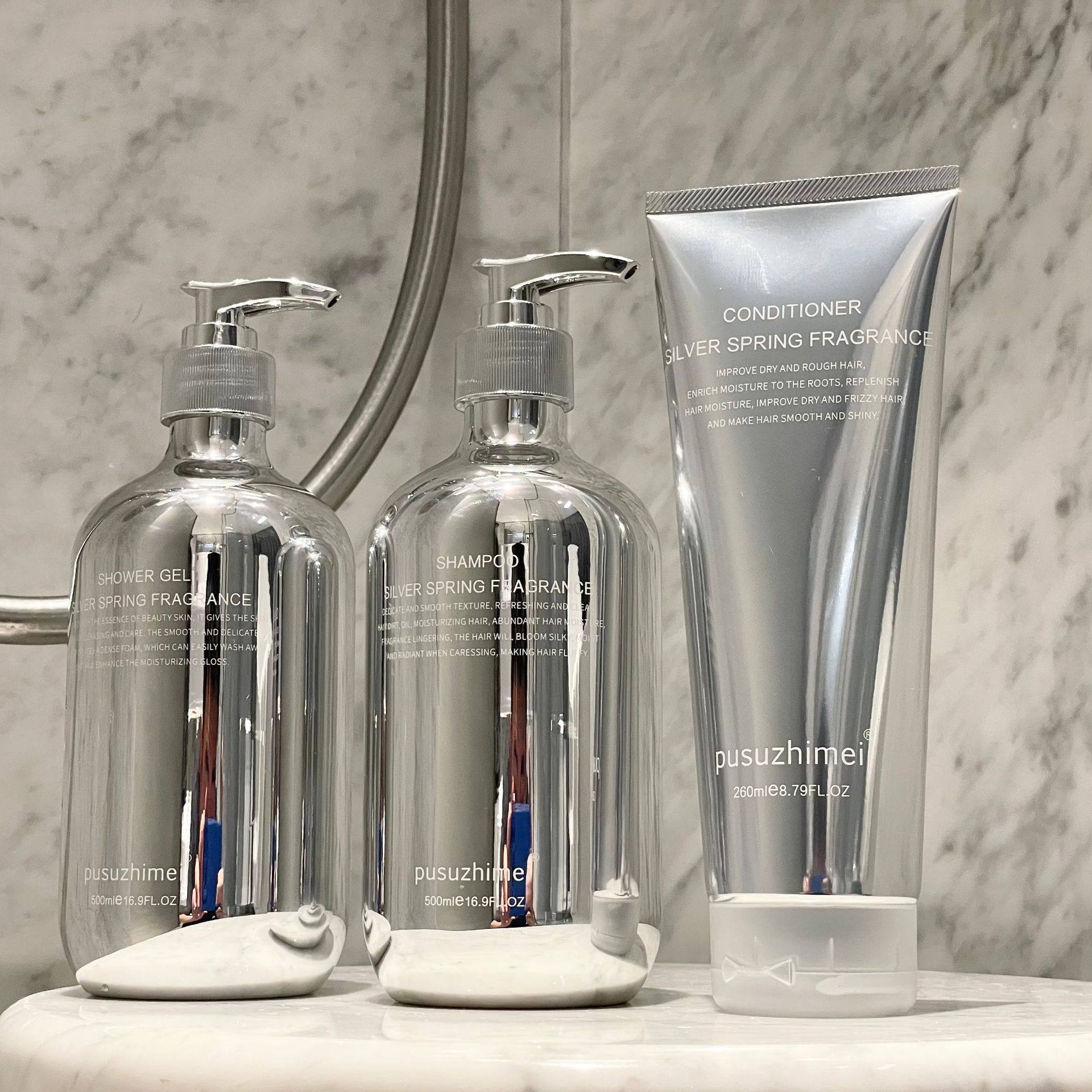 打造视觉蓬松感！鱼子酱控油持久留香去屑止痒改善分叉沐浴露套装,淘宝优惠券,粉丝福利购,淘宝优惠卷