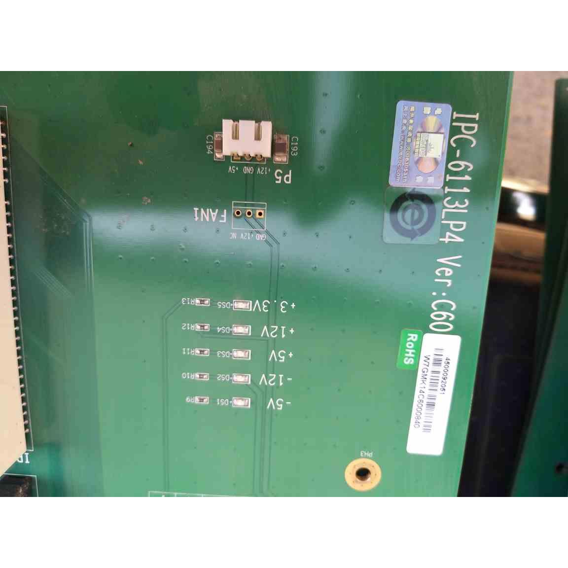 PC-810B研祥底板IPC-6113LP4 Ver:C60 C5.0 C3底板FSC-1814V2N - 图0