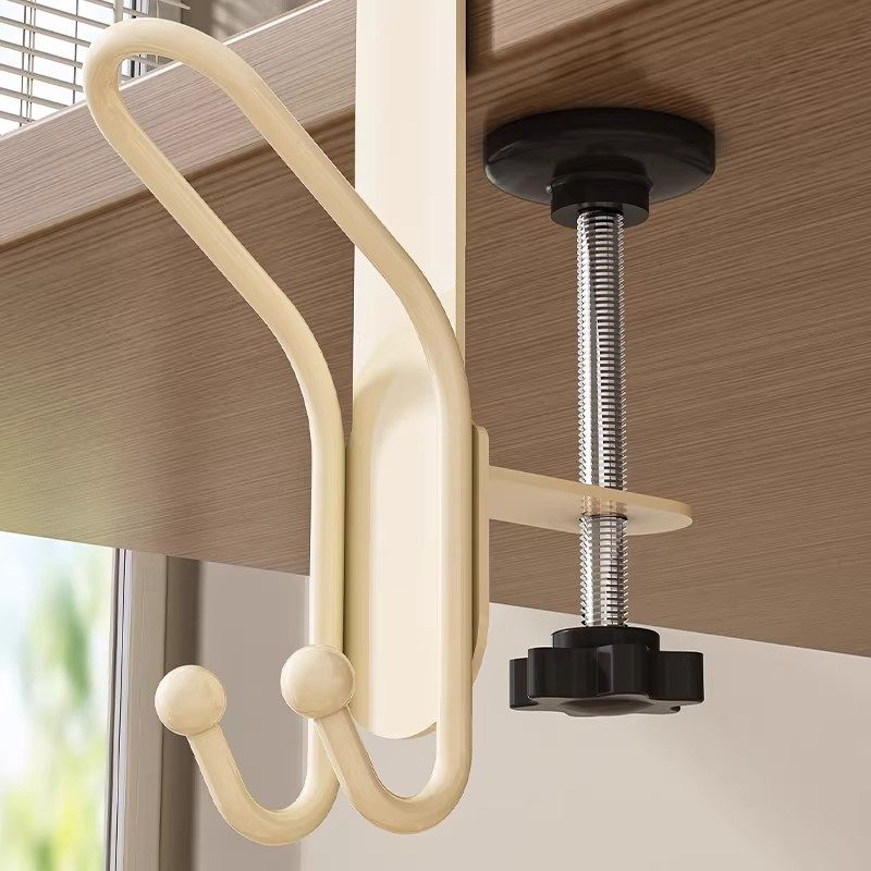 桌边挂钩强力承重书包挂钩可调节课桌挂钩桌边金属挂钩挂门置物架,淘宝优惠券,粉丝福利购,淘宝优惠卷