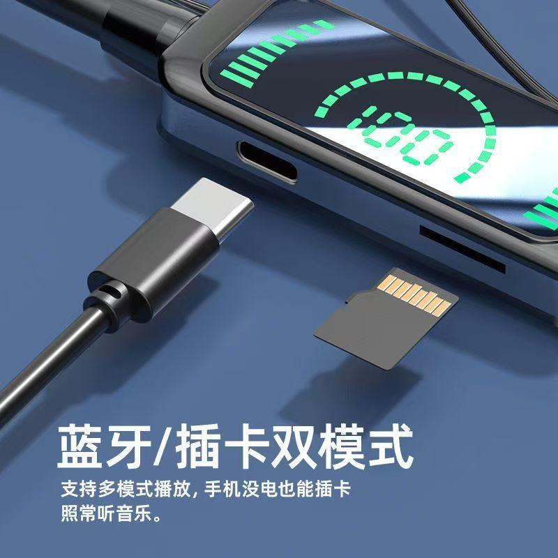 大音量环绕K歌蓝牙5.4挂脖蓝牙耳机适用小米苹果华为vivo通用耳机 - 图2