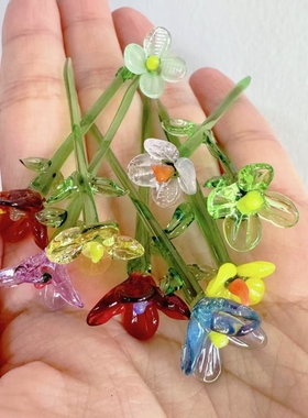 永远会被治愈精致的琉璃花惊艳到