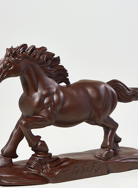 黑檀马复古怀旧办公室书房隔断