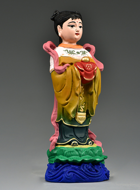 实木祝福新古典客厅摆件