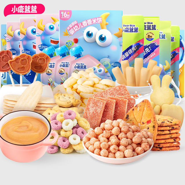 任选11赠2！小鹿蓝蓝零食合集