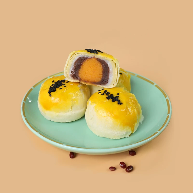 КрылоBeibu Gulf Sea Duck Egg Yolk Crisp 12 штук 1 коробка завтрак подарок снеки пирог соленый утиные яйца