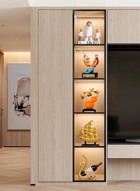 轻奢酒柜装饰品客厅新中式家居摆件办公室工艺品乔迁新居礼品