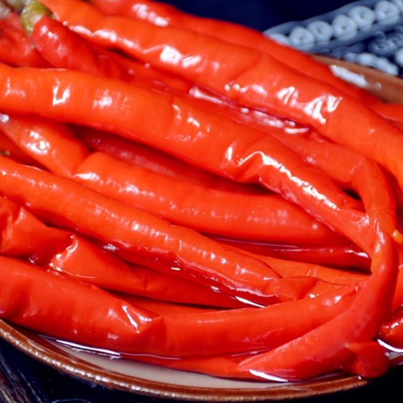 泡二荆条辣椒四川泡椒小米辣仔姜川菜家用老坛泡菜野山椒泡灯笼椒 - 图2