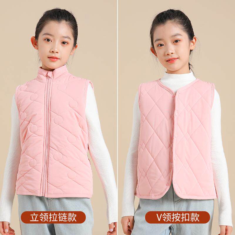 儿童马甲外穿男童女童加绒加厚保暖背心内穿新款秋冬季特厚摇粒绒,淘宝优惠券,粉丝福利购,淘宝优惠卷