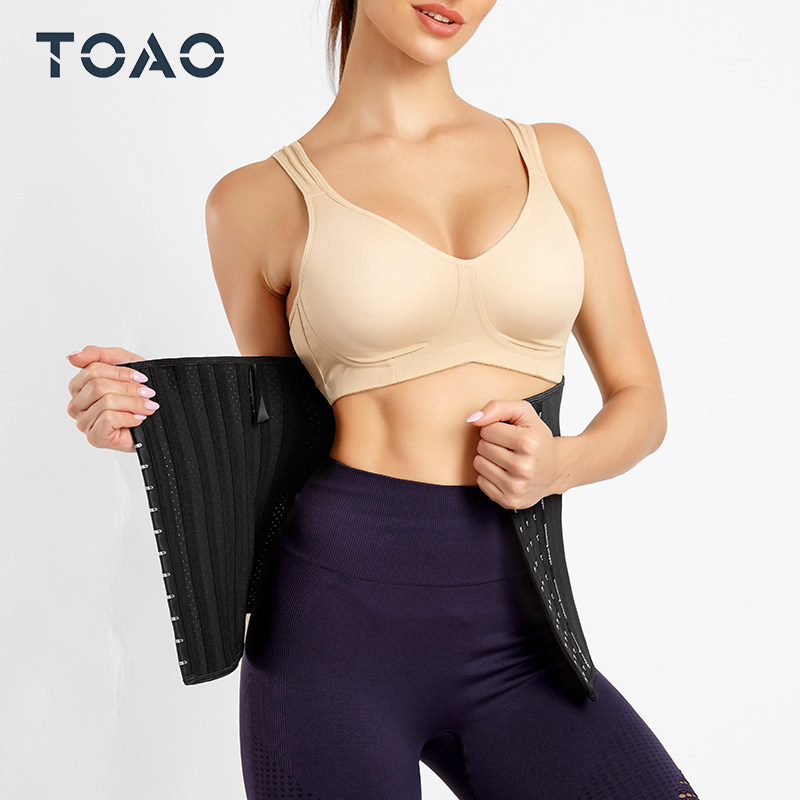 toao健身收腹神器产后塑腰束腰带 TOAO塑身腰封/腰夹