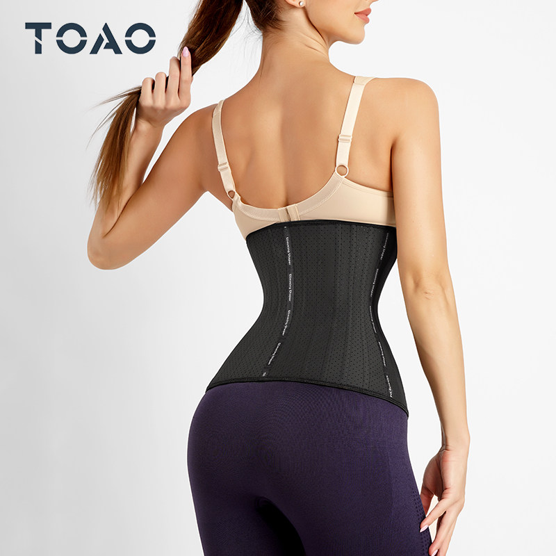 toao健身收腹神器产后塑腰束腰带 TOAO塑身腰封/腰夹