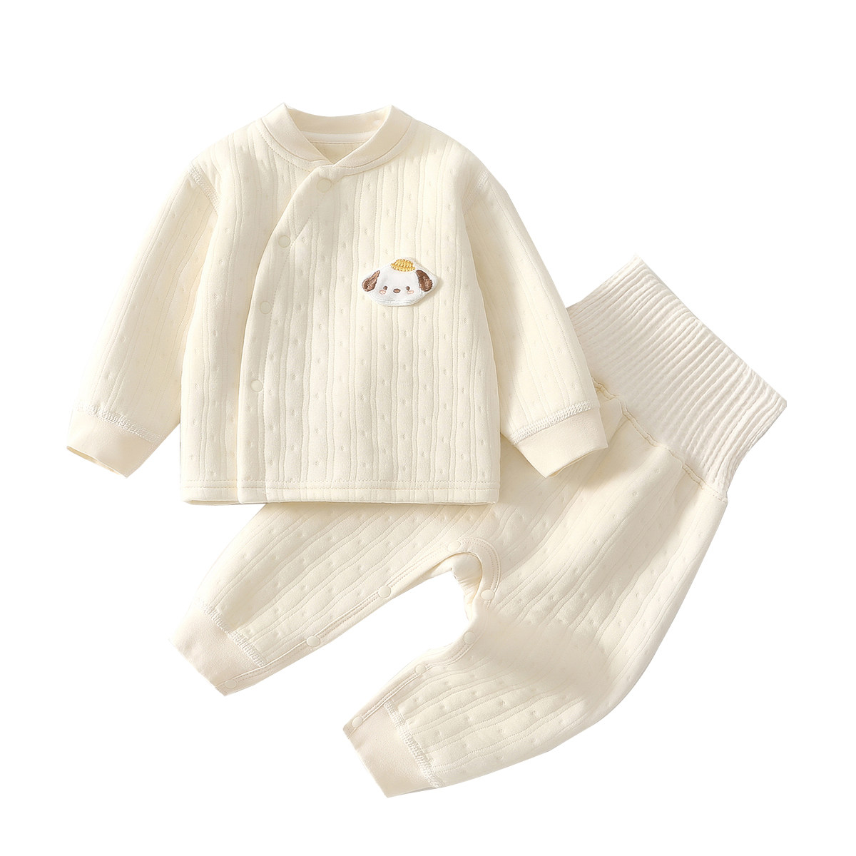 宝宝保暖衣套装秋冬婴儿衣服夹棉加厚秋衣秋裤儿童分体内衣两件套,淘宝优惠券,粉丝福利购,淘宝优惠卷