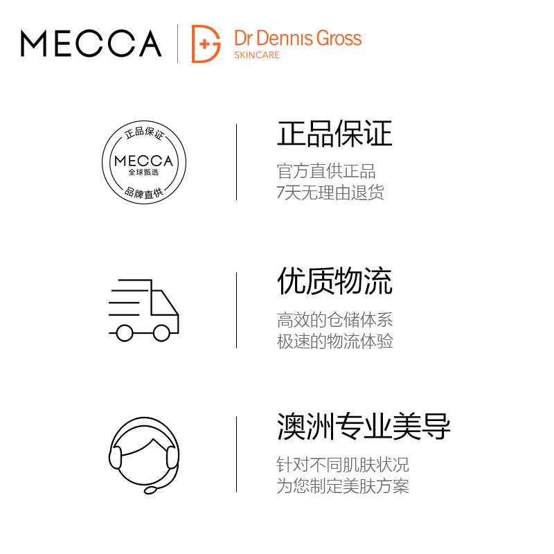 【特惠套装】丹尼斯医生双效焕肤次抛 MECCA海外液态精华