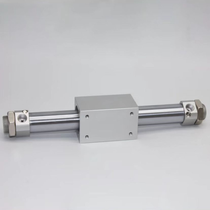 亚德客型磁耦合无杆气缸RMS10 16 20 25 32 40×500*600x700X800 - 图1