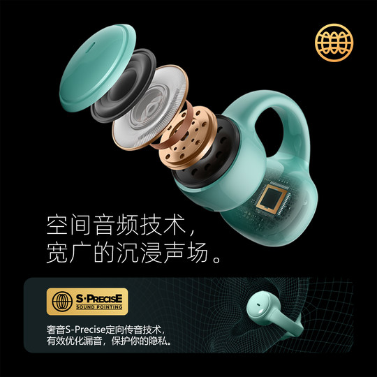 Sheyin ear clip bluetooth headphones