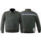 Summer cooling air conditioning suits clothes with fans. Worker charging, refrigeration, welding worker, labor protection, men's work clothes
