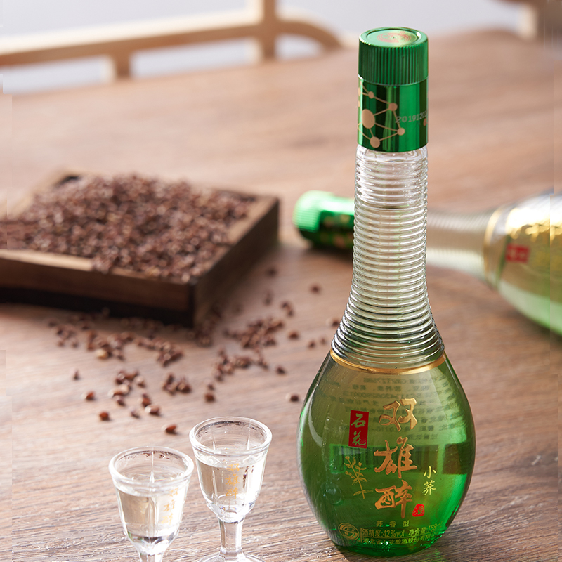 湖北名酒双雄醉小荞42度168ml小瓶品鉴小酒版口粮酒 - 图2