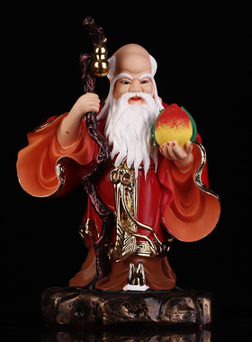 神像南极仙翁树脂寿星公送长辈