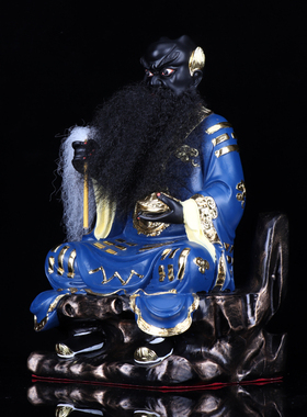 鬼谷子神像树脂家用摆件