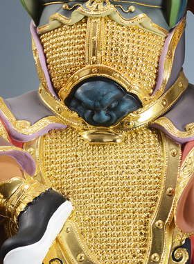 树脂监斋使者寺庙厨房供奉佛像