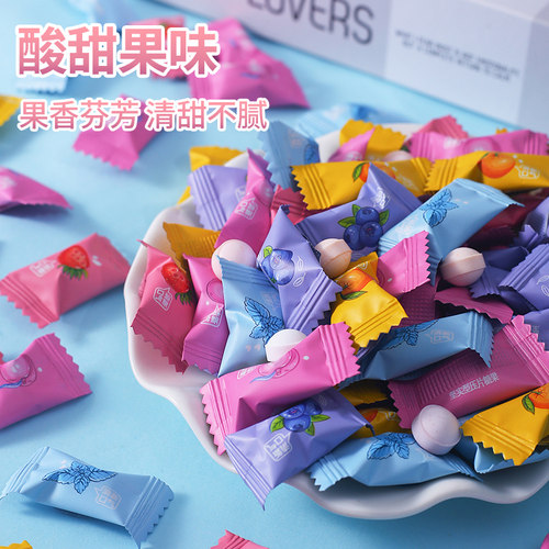 无糖维c薄荷糖接吻糖润喉糖火锅酒店迎宾糖高颜值糖果 - 图2