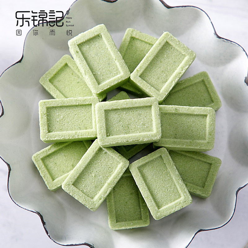 乐锦记绿豆冰糕800g整箱糕点品面包 乐锦记安徽传统糕点