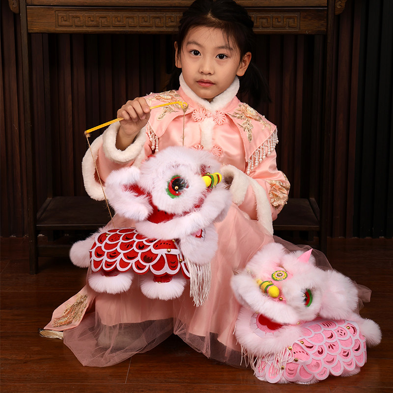 2026新款新年春节醒狮花灯灯笼diy材料包儿童手提创意花灯元宵节,淘宝优惠券,粉丝福利购,淘宝优惠卷