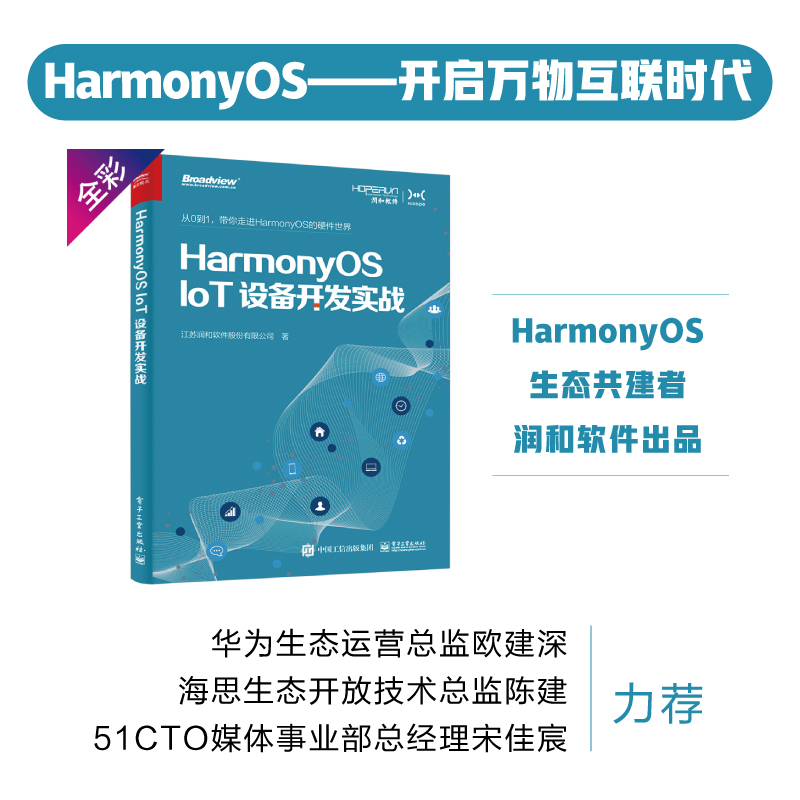 HarmonyOS IoT设备开发实战（鸿蒙操作系统开发） - 图0